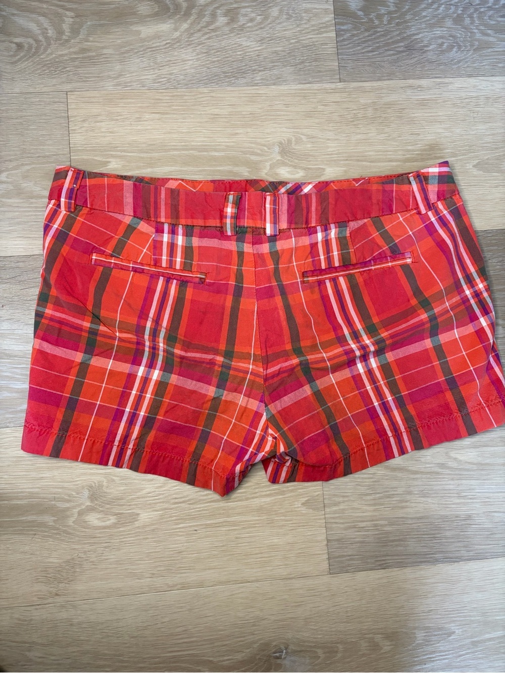 JCP Plaid Low Rise Shorts – Size 10P - Picture 2 of 6